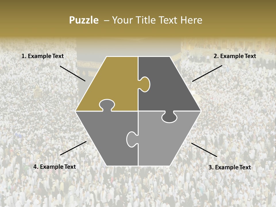 Crowd Evening Holy PowerPoint Template