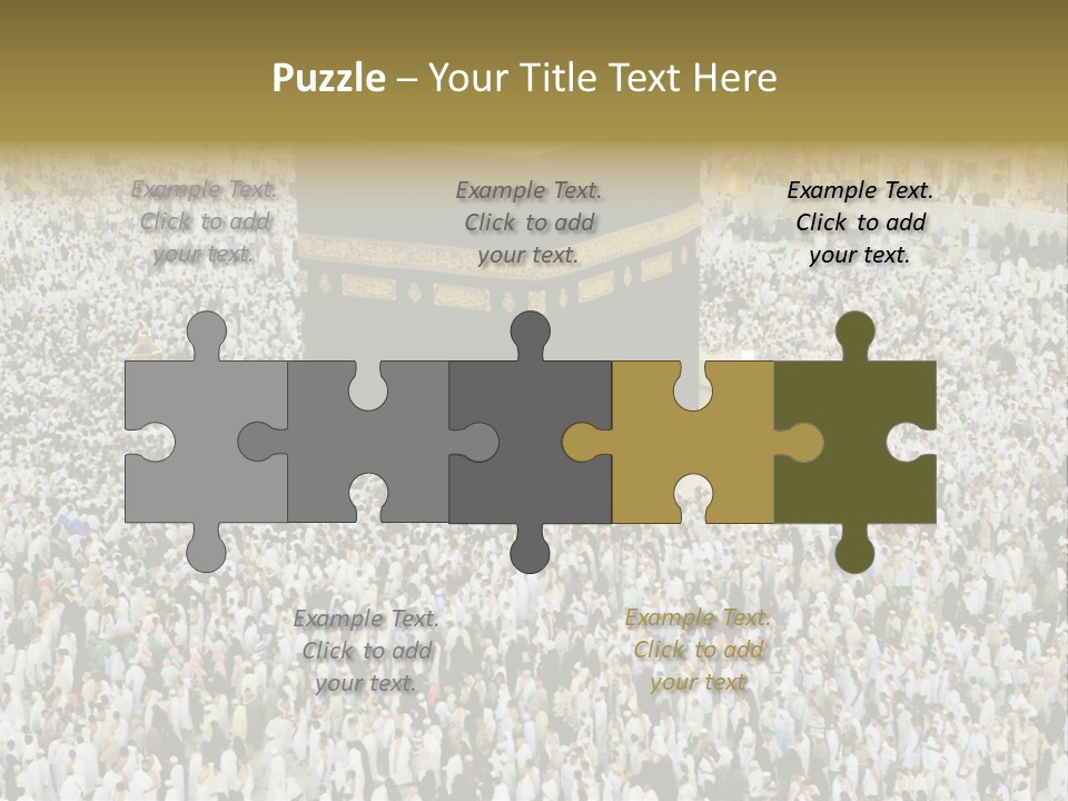 Crowd Evening Holy PowerPoint Template