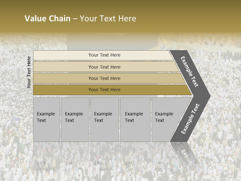Crowd Evening Holy PowerPoint Template