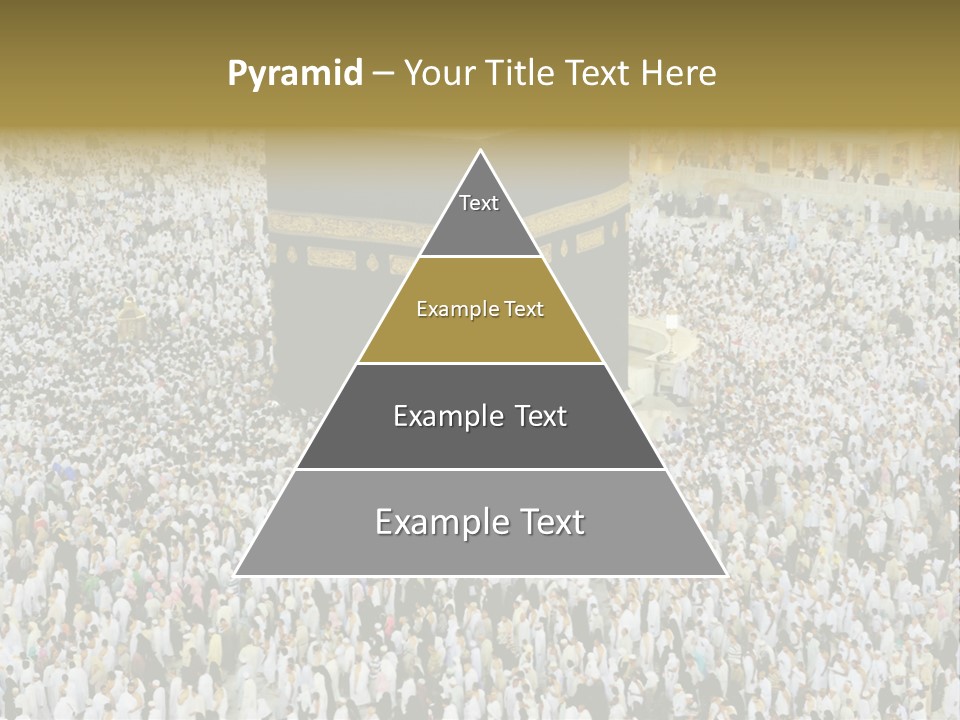 Crowd Evening Holy PowerPoint Template