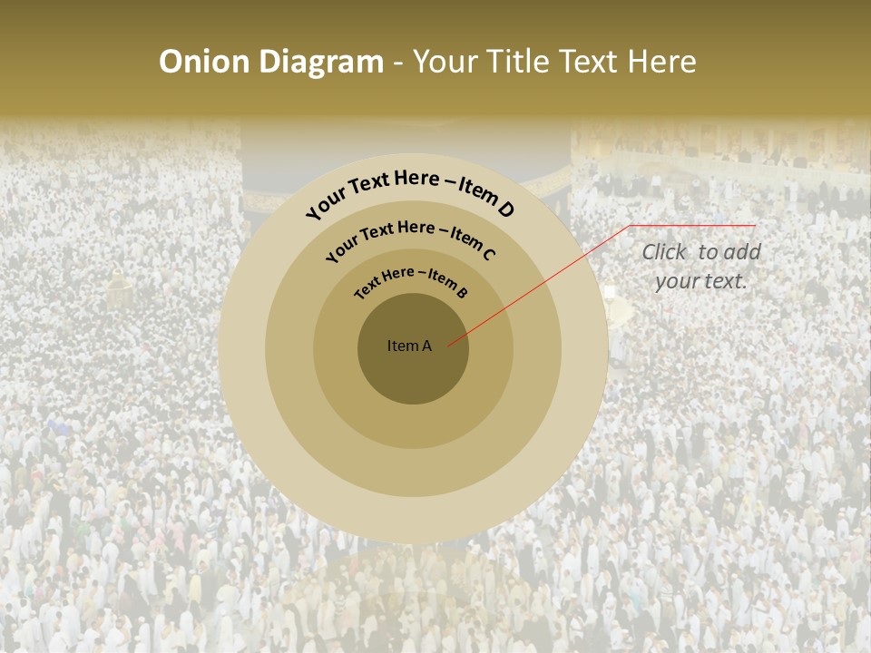 Crowd Evening Holy PowerPoint Template