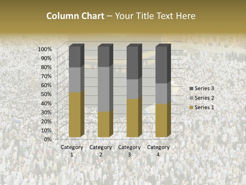 Crowd Evening Holy PowerPoint Template