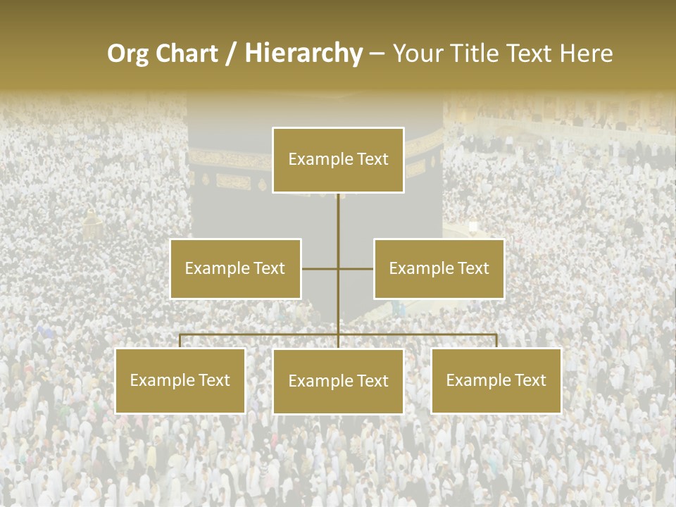 Crowd Evening Holy PowerPoint Template
