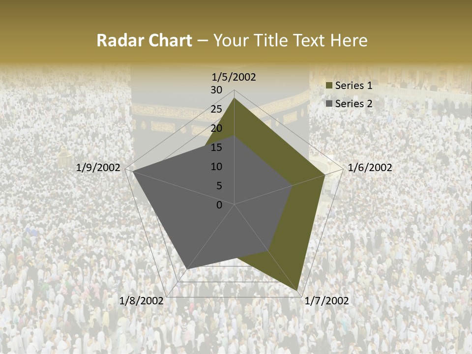 Crowd Evening Holy PowerPoint Template