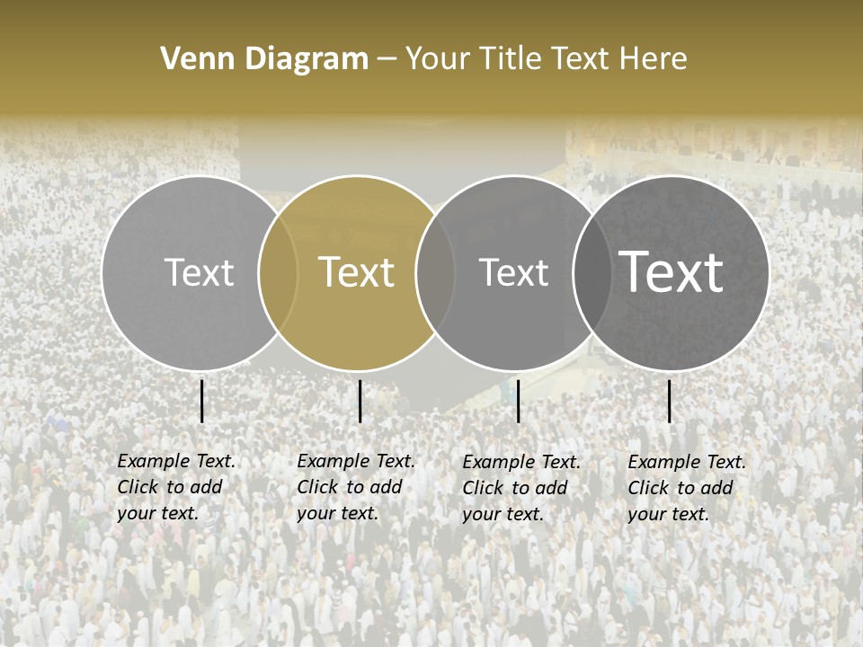 Crowd Evening Holy PowerPoint Template