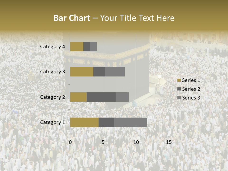 Crowd Evening Holy PowerPoint Template
