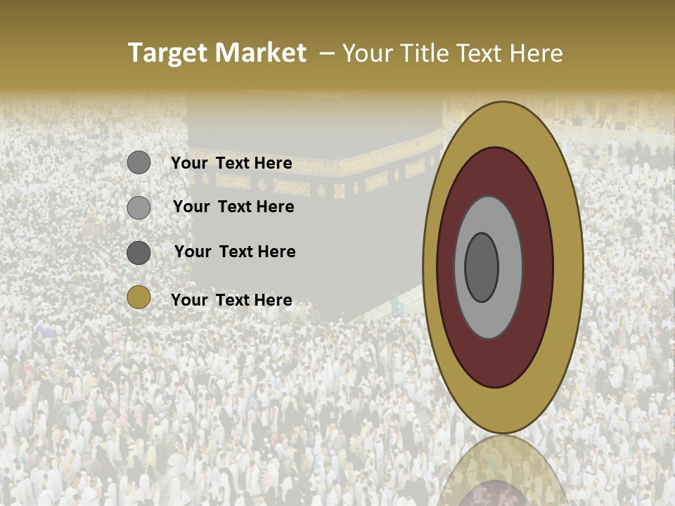 Crowd Evening Holy PowerPoint Template