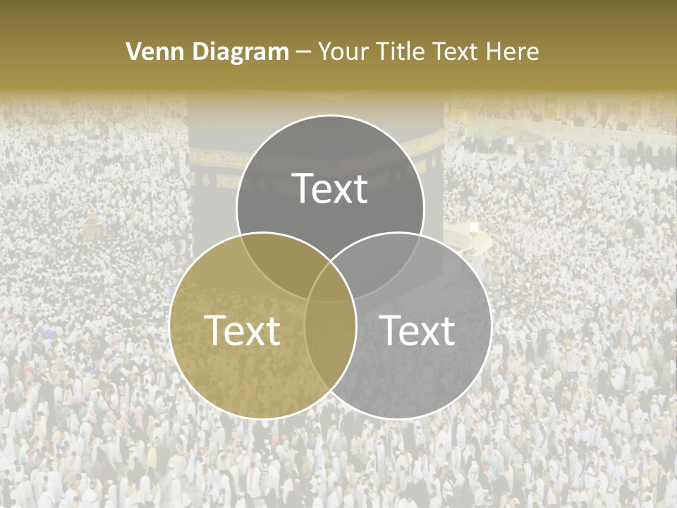 Crowd Evening Holy PowerPoint Template