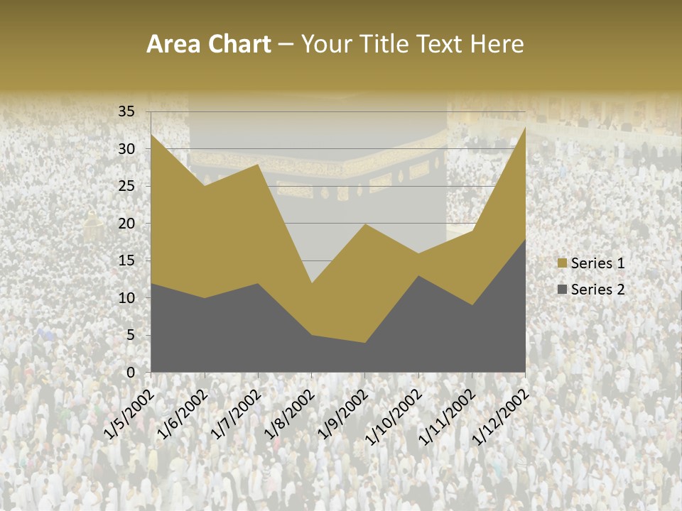 Crowd Evening Holy PowerPoint Template