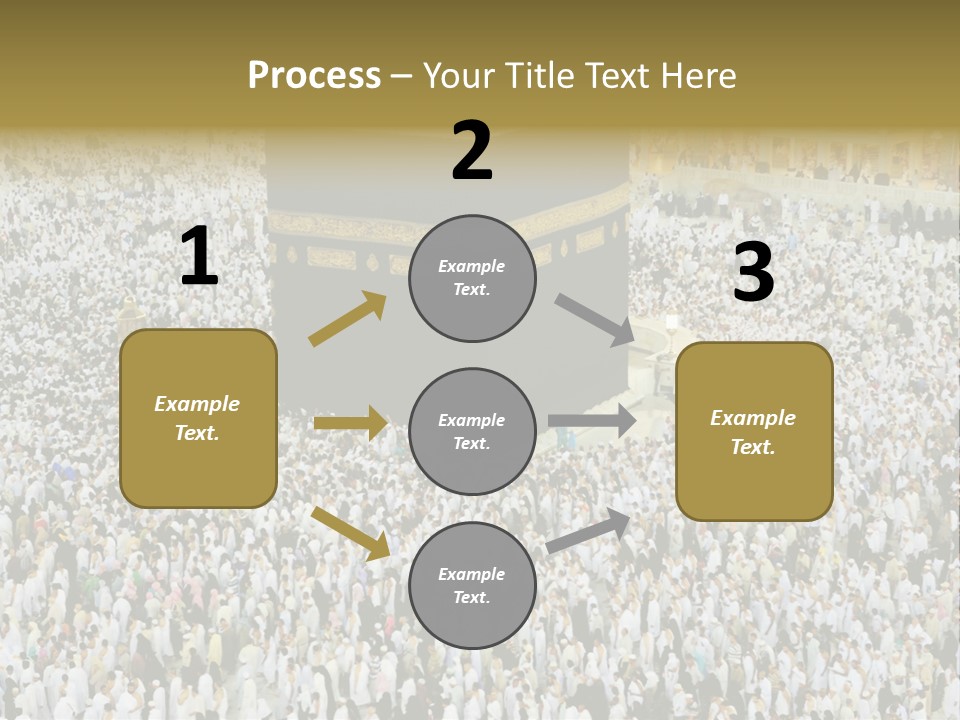 Crowd Evening Holy PowerPoint Template