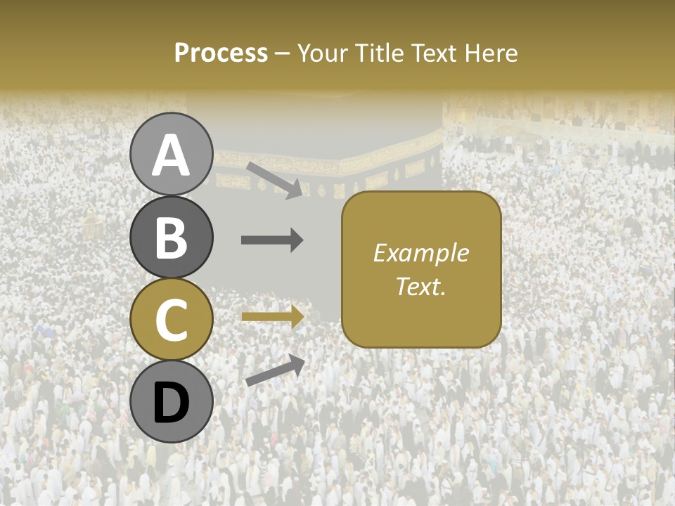 Crowd Evening Holy PowerPoint Template