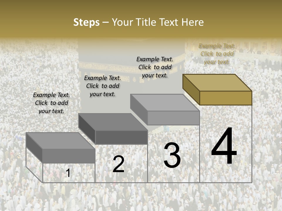 Crowd Evening Holy PowerPoint Template