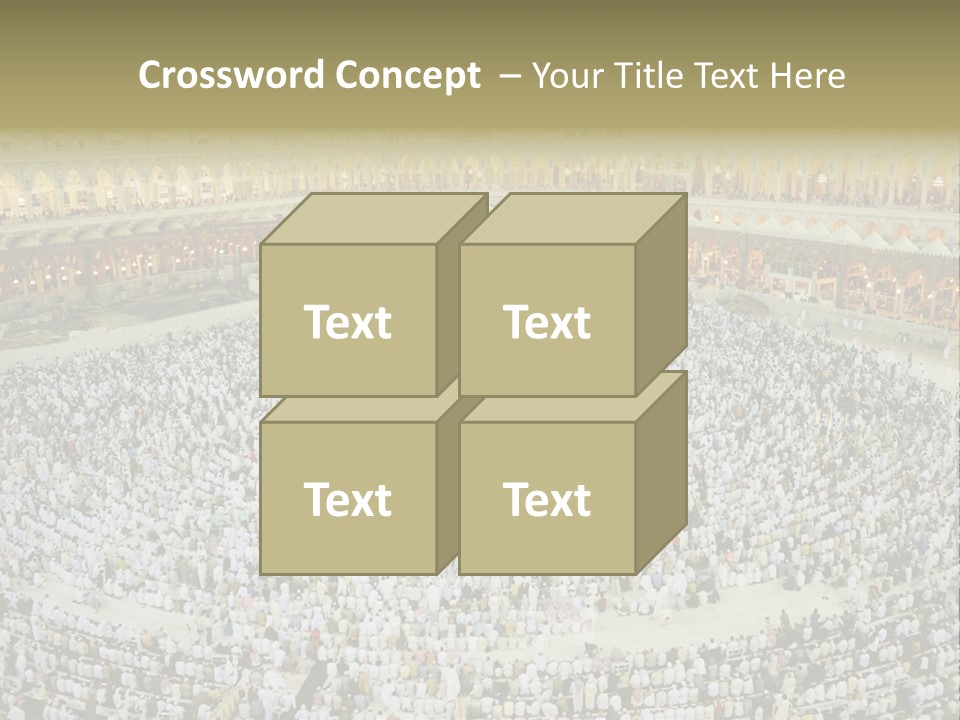 Kaaba Masjid Al Haram Haram PowerPoint Template