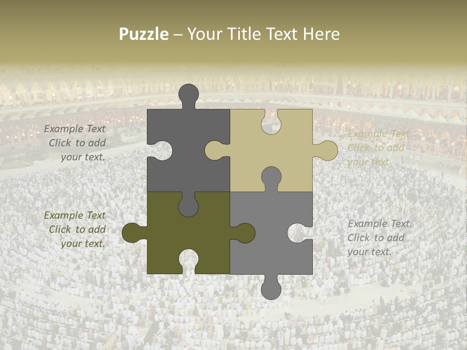 Kaaba Masjid Al Haram Haram PowerPoint Template