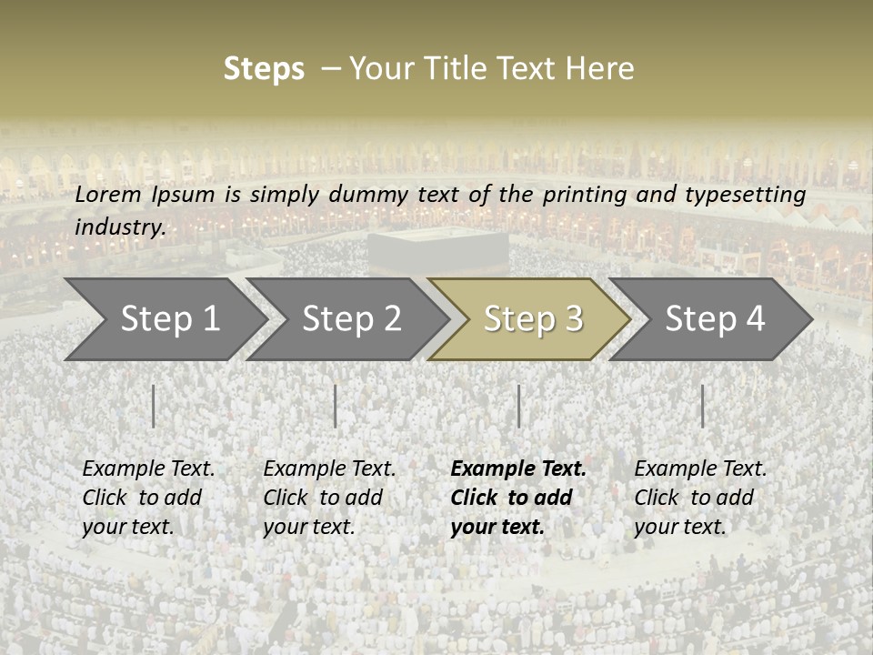 Kaaba Masjid Al Haram Haram PowerPoint Template