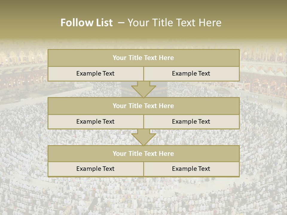 Kaaba Masjid Al Haram Haram PowerPoint Template