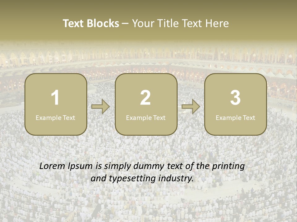 Kaaba Masjid Al Haram Haram PowerPoint Template