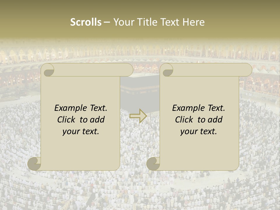 Kaaba Masjid Al Haram Haram PowerPoint Template