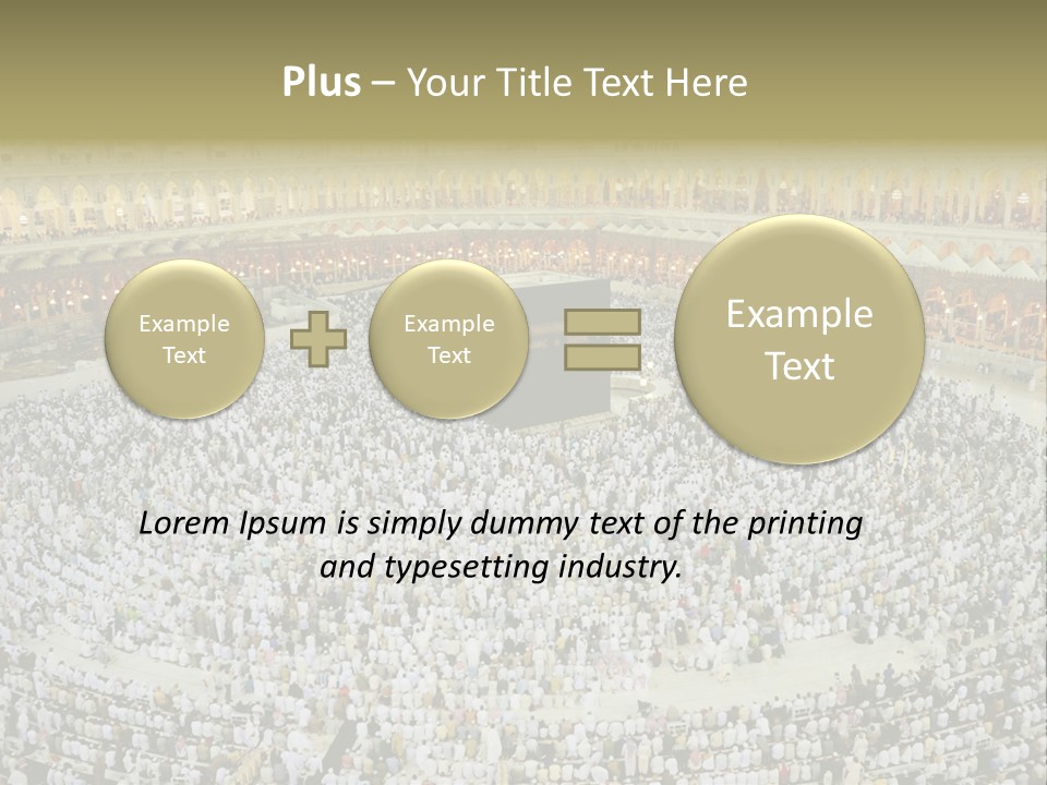 Kaaba Masjid Al Haram Haram PowerPoint Template