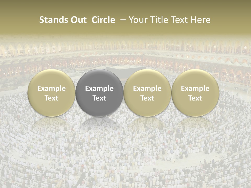 Kaaba Masjid Al Haram Haram PowerPoint Template