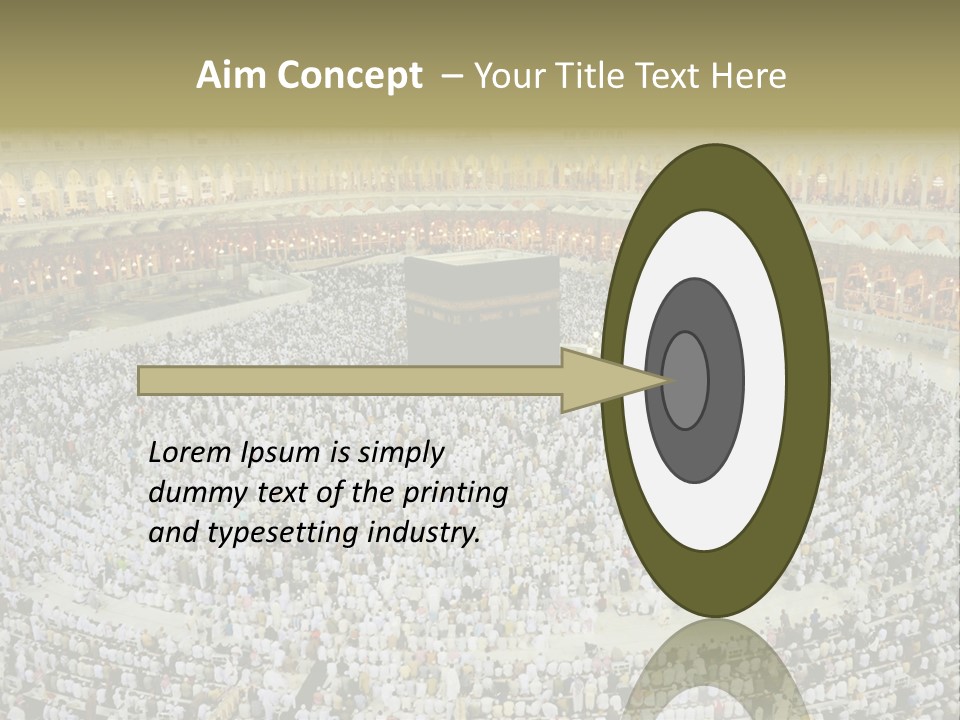 Kaaba Masjid Al Haram Haram PowerPoint Template