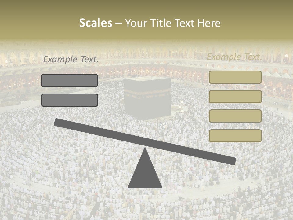 Kaaba Masjid Al Haram Haram PowerPoint Template