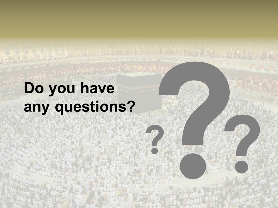 Kaaba Masjid Al Haram Haram PowerPoint Template