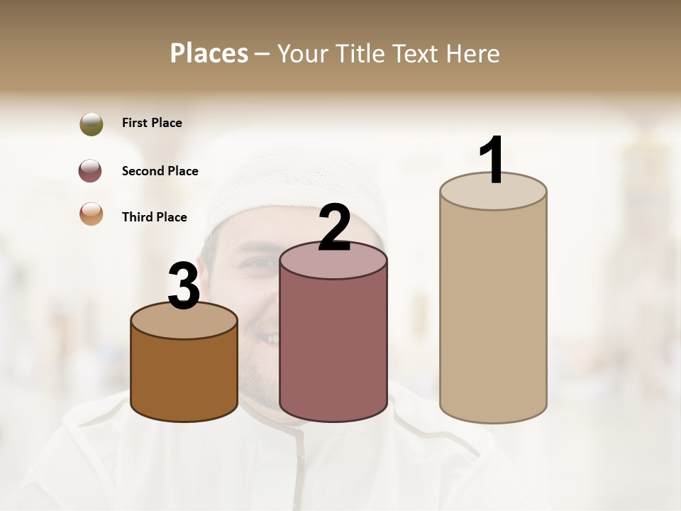 Medina Prayer People PowerPoint Template