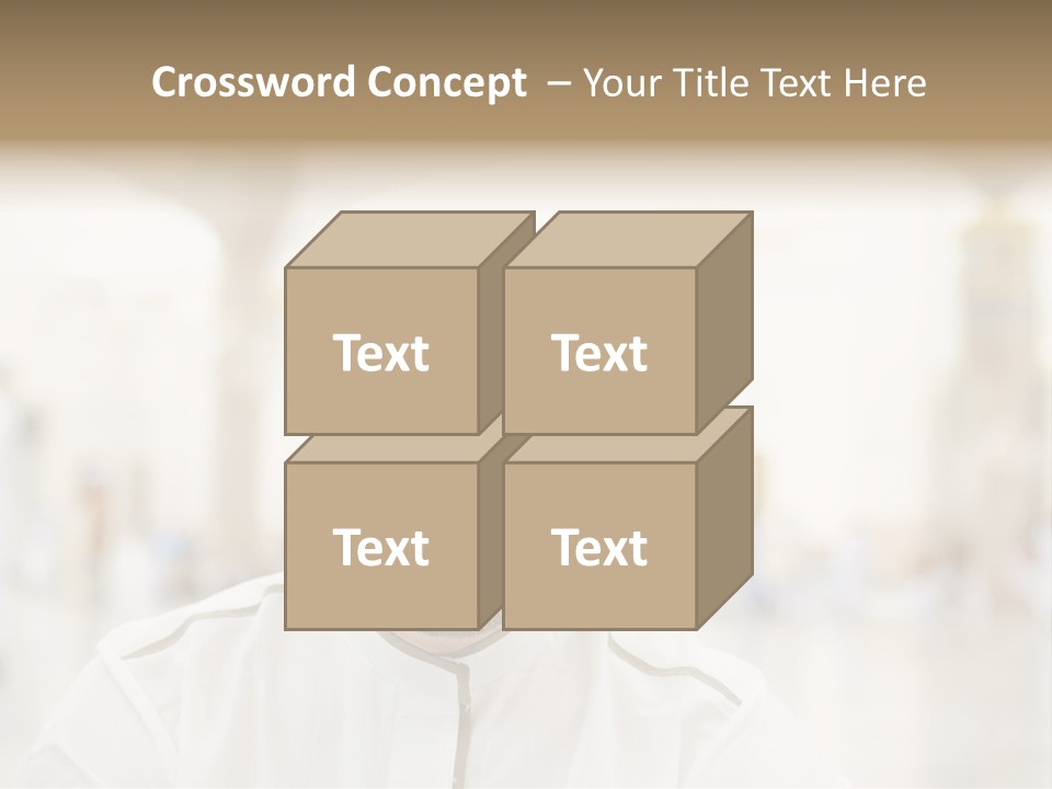 Medina Prayer People PowerPoint Template