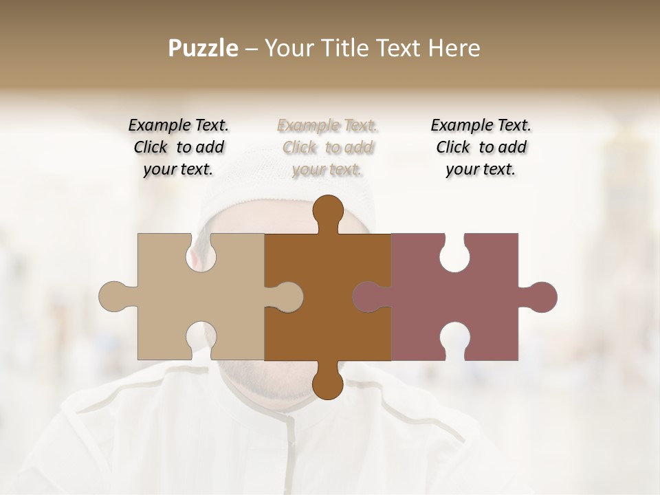 Medina Prayer People PowerPoint Template