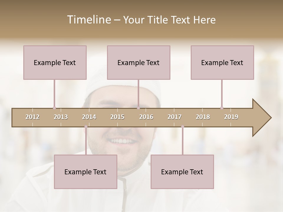 Medina Prayer People PowerPoint Template