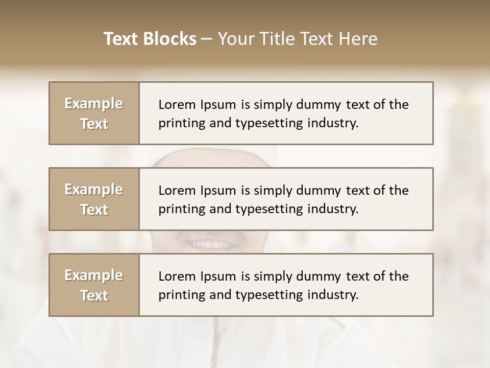 Medina Prayer People PowerPoint Template