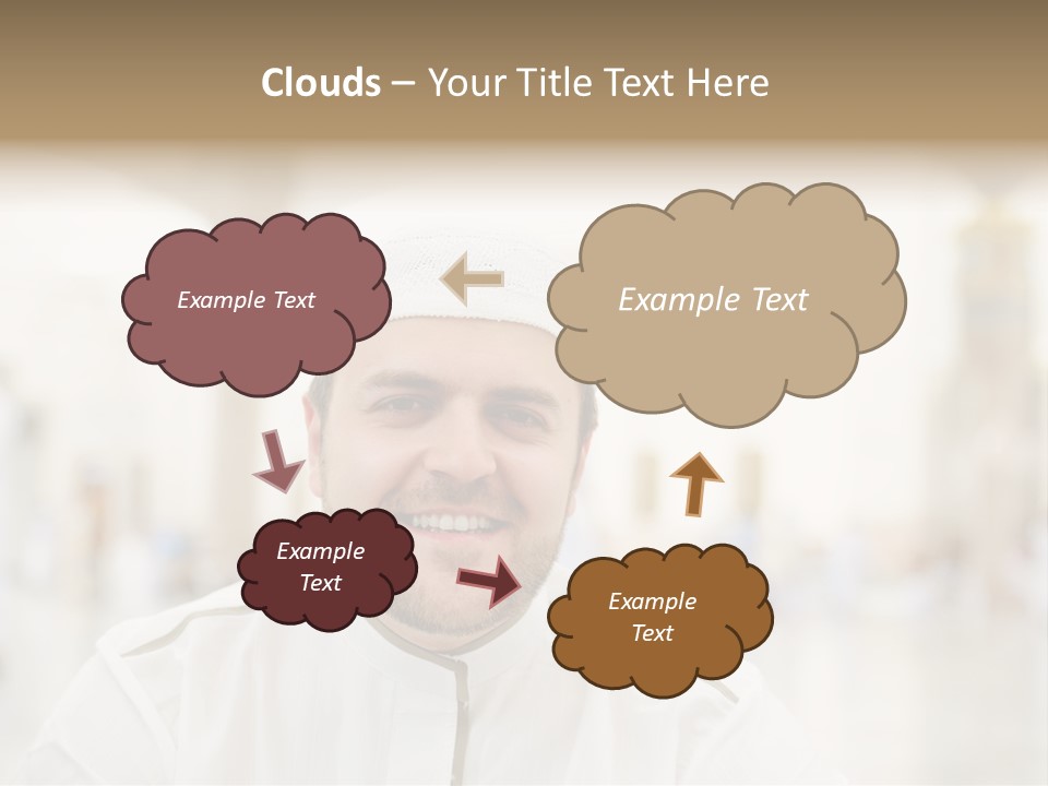 Medina Prayer People PowerPoint Template