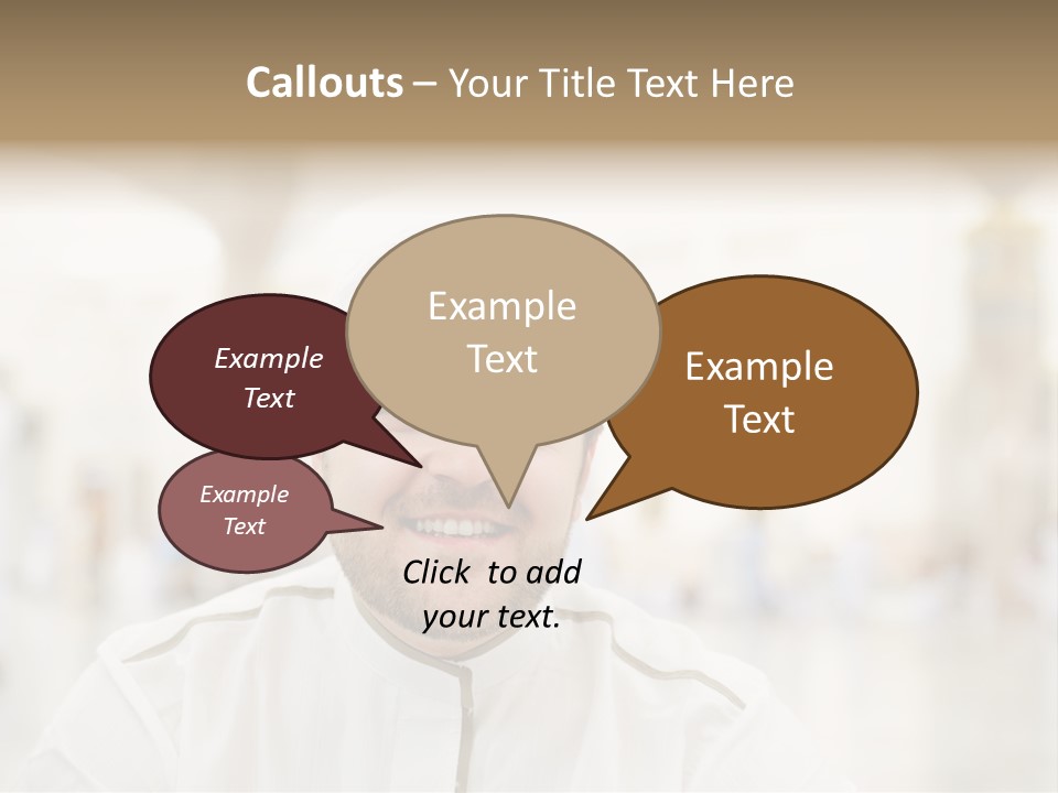 Medina Prayer People PowerPoint Template