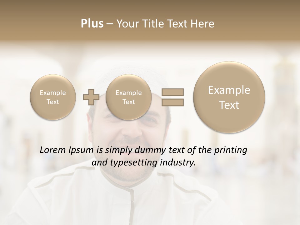 Medina Prayer People PowerPoint Template