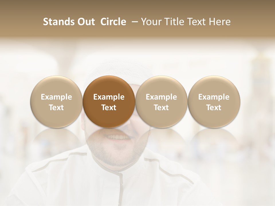 Medina Prayer People PowerPoint Template