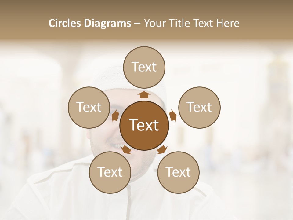 Medina Prayer People PowerPoint Template