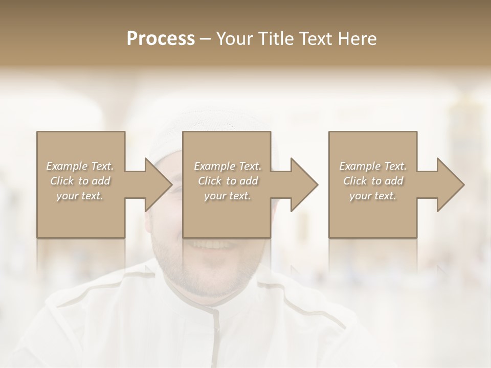 Medina Prayer People PowerPoint Template