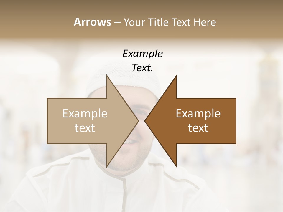 Medina Prayer People PowerPoint Template