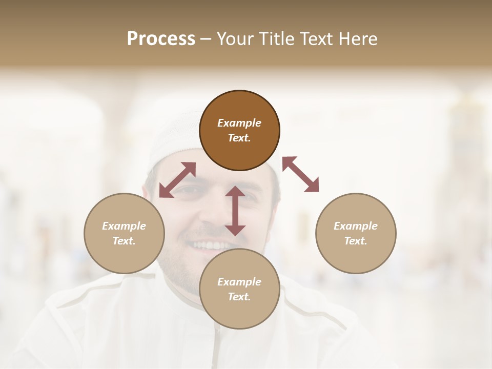 Medina Prayer People PowerPoint Template