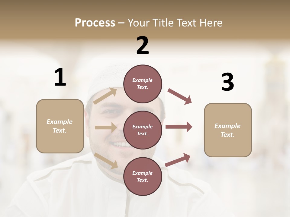 Medina Prayer People PowerPoint Template