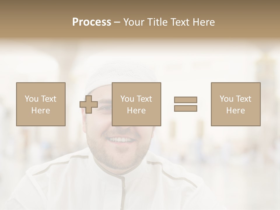 Medina Prayer People PowerPoint Template