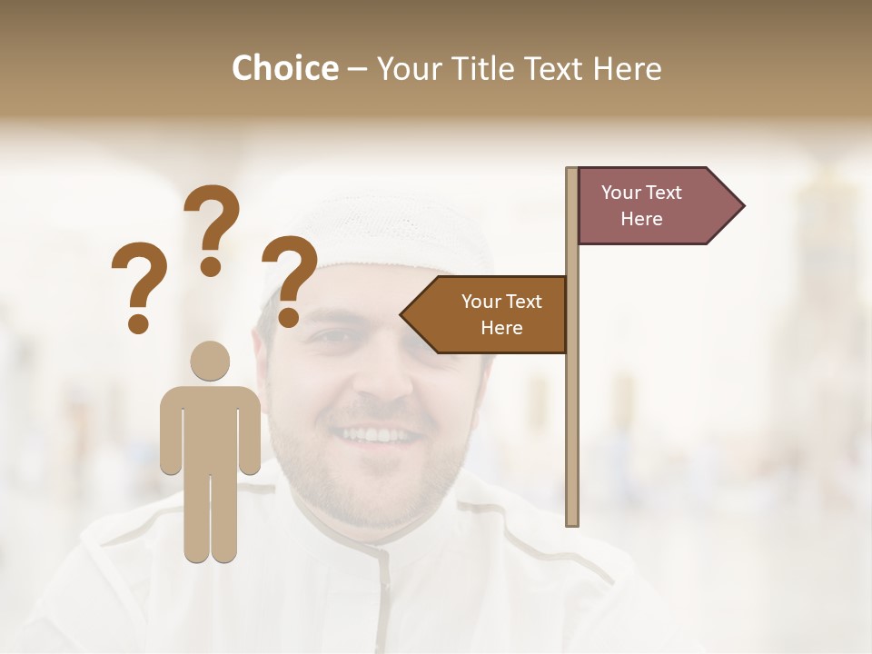 Medina Prayer People PowerPoint Template
