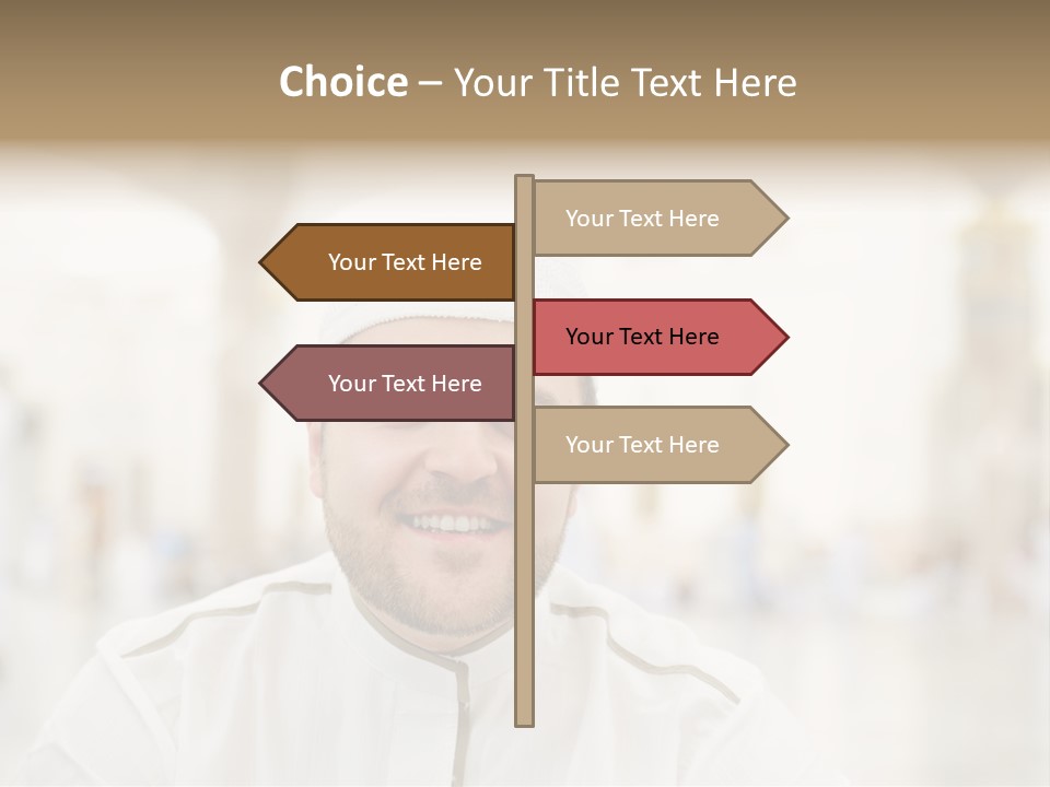 Medina Prayer People PowerPoint Template