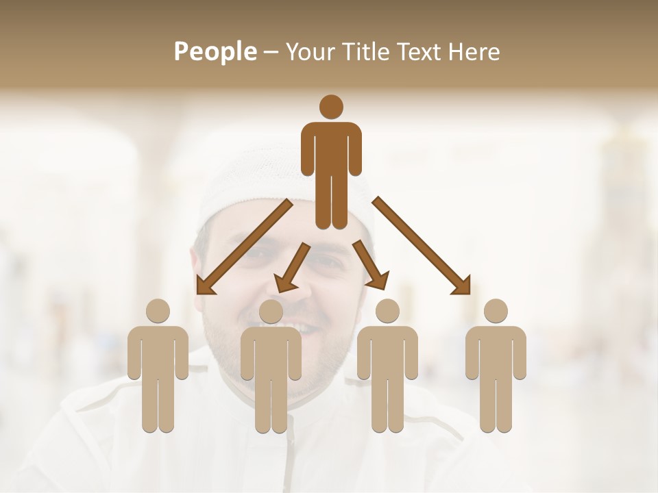 Medina Prayer People PowerPoint Template