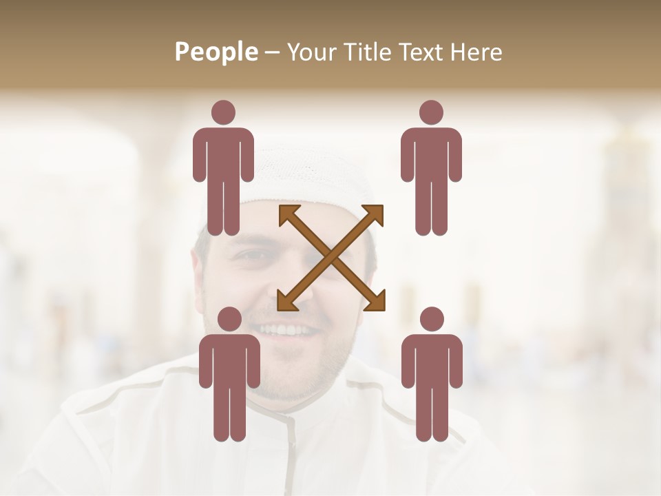 Medina Prayer People PowerPoint Template