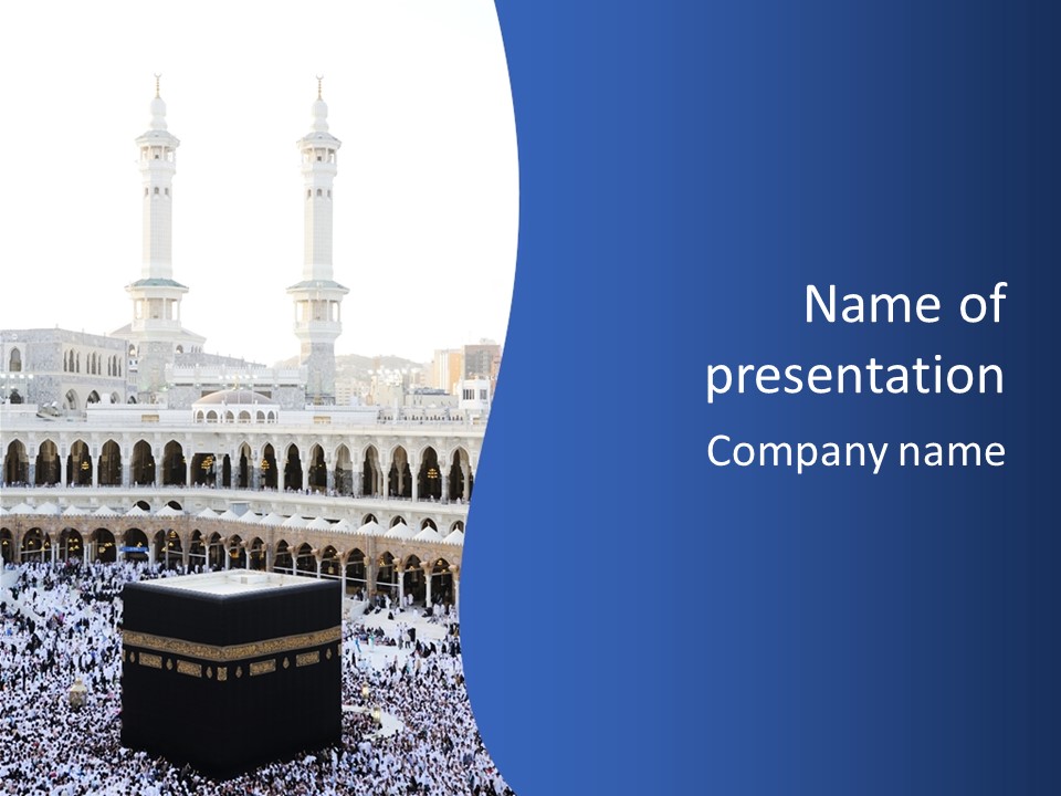 God Arab Allah PowerPoint Template