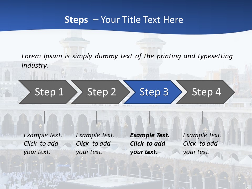 God Arab Allah PowerPoint Template