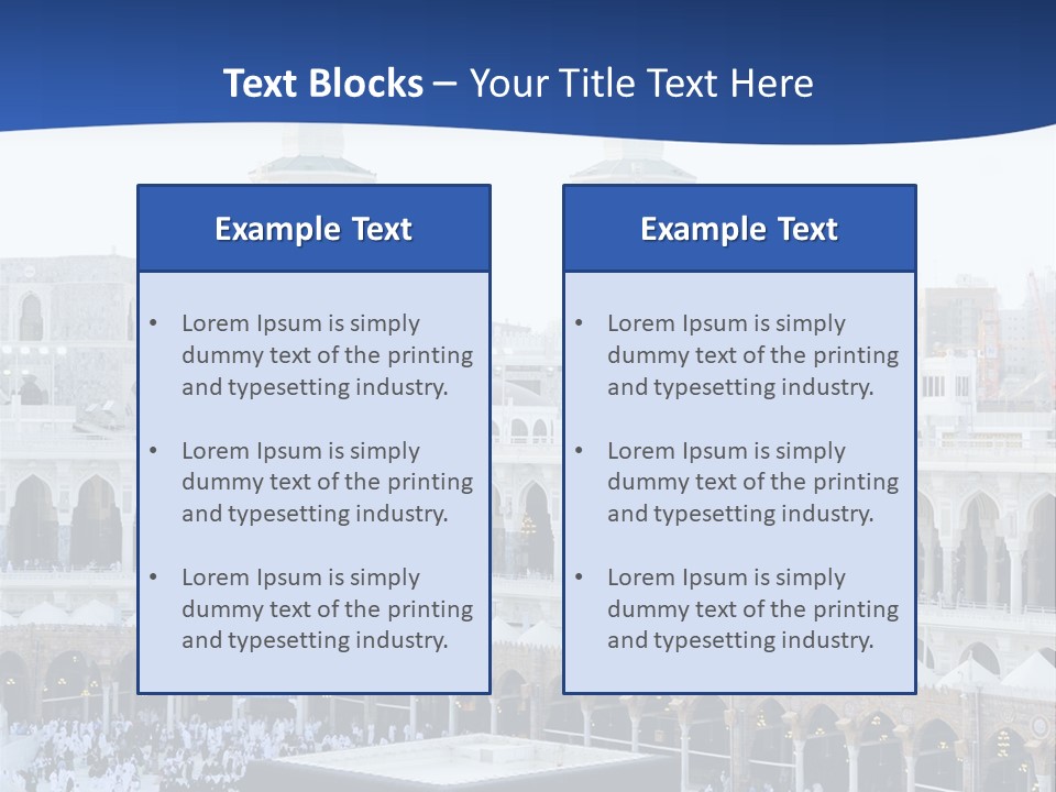 God Arab Allah PowerPoint Template
