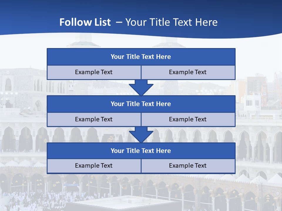 God Arab Allah PowerPoint Template